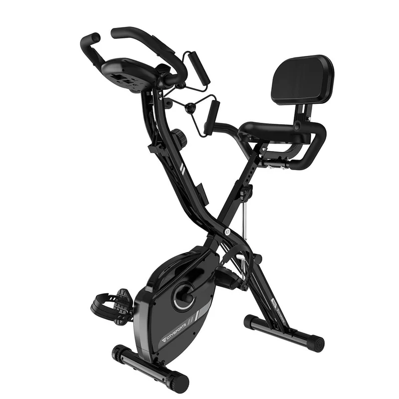 CITYSPORTS D3 Heimtrainer klappbar – 12 Magnetwiderstandsstufen, Pulsmessung