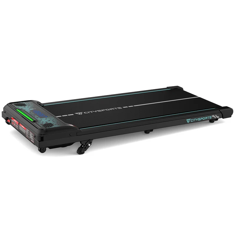 CITYSPORTS WP6 Walking Pad – 3 Steigungsstufen, klappbar, LED & Bluetooth