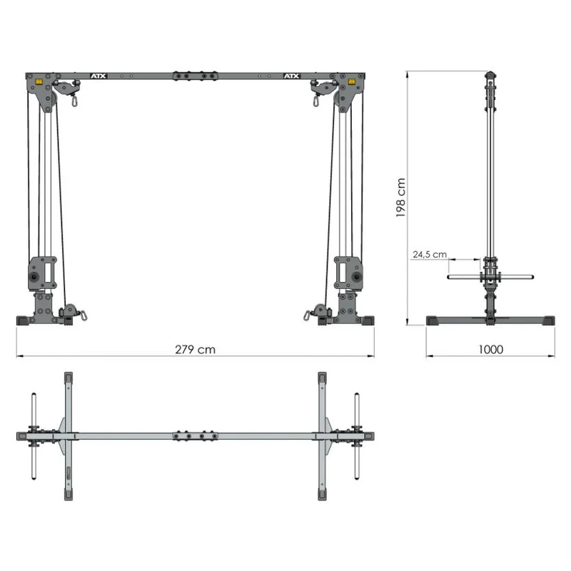 ATX® Cable Cross - Plate Load