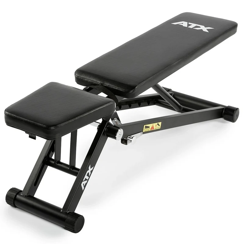 ATX® Hantelbank - klappbar - schwarz