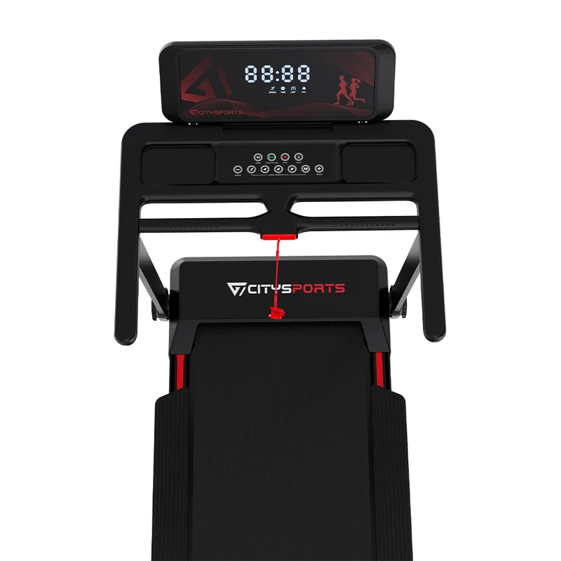 CITYSPORTS HG2-12 Laufband klappbar – 1.400 W, 1–12 km/h, Steigung 7,7 %