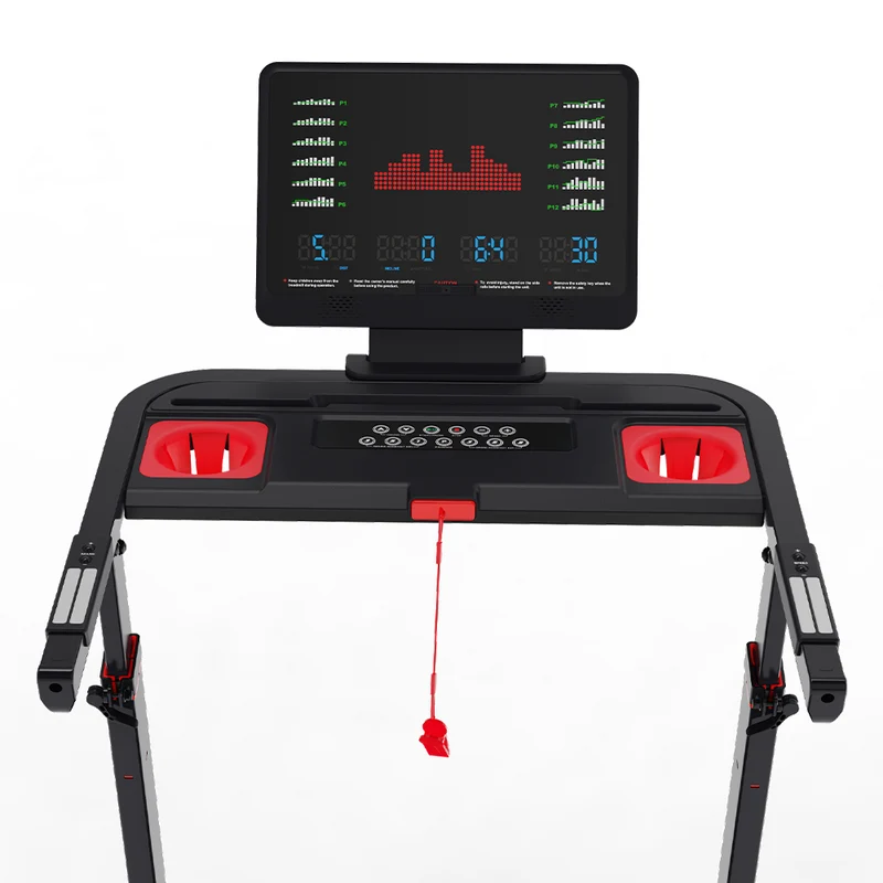 CITYSPORTS NB6 Laufband – 3.700 W, 1–15,5 km/h, 15 elektrische Steigungsstufen