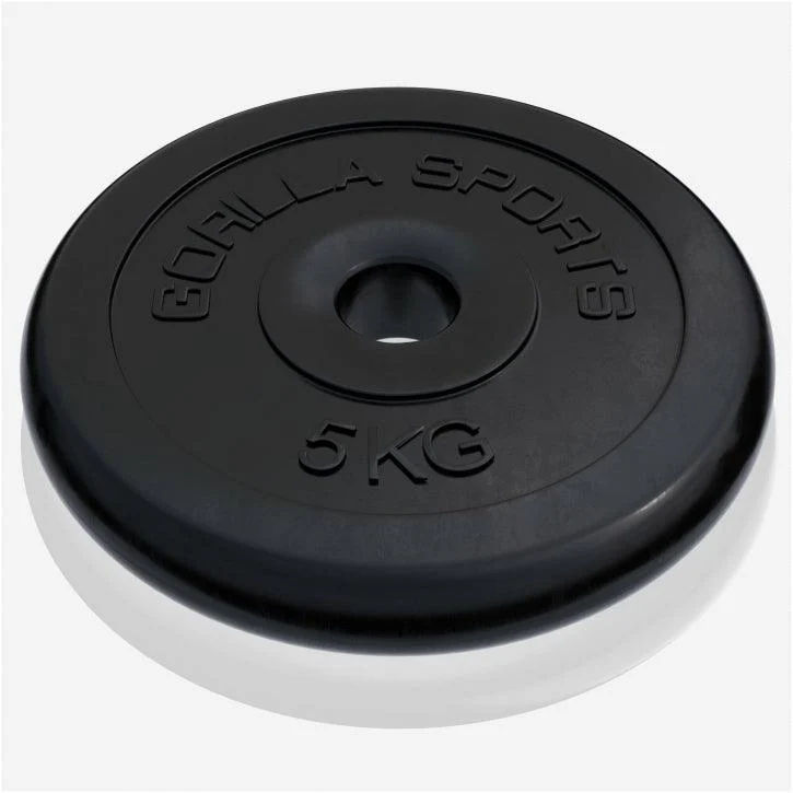 Hantelscheibenset Gummi 30/31 mm