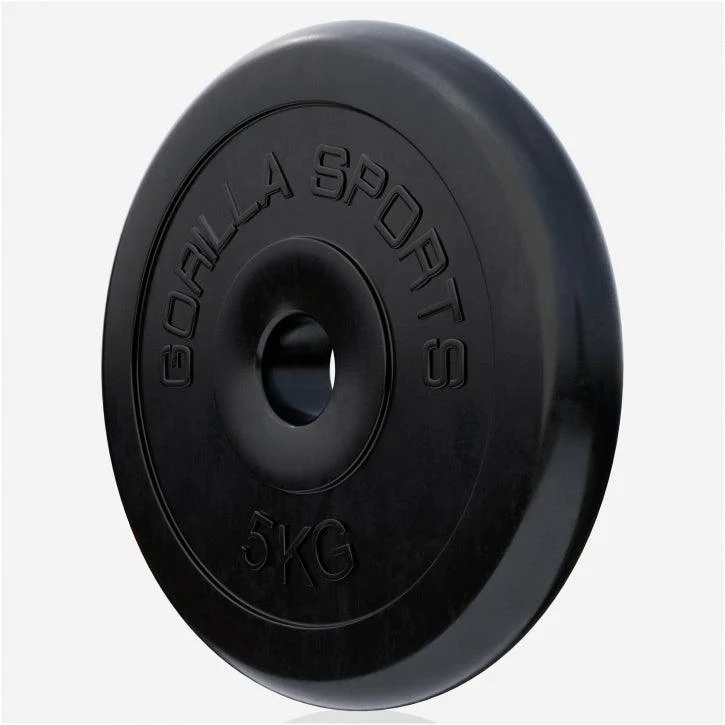 Hantelscheibenset Gummi 30/31 mm