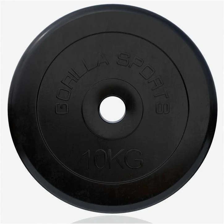 Hantelscheibenset Gummi 30/31 mm