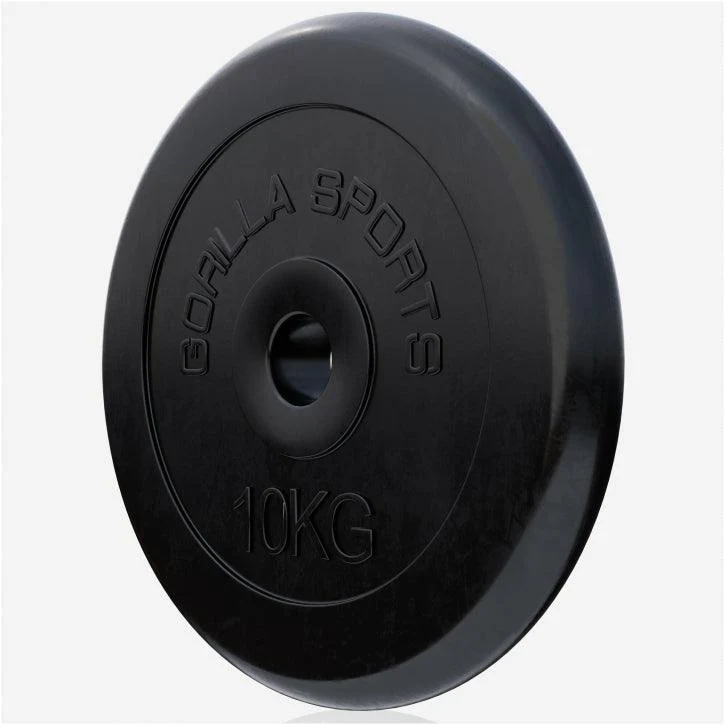 Hantelscheibenset Gummi 30/31 mm