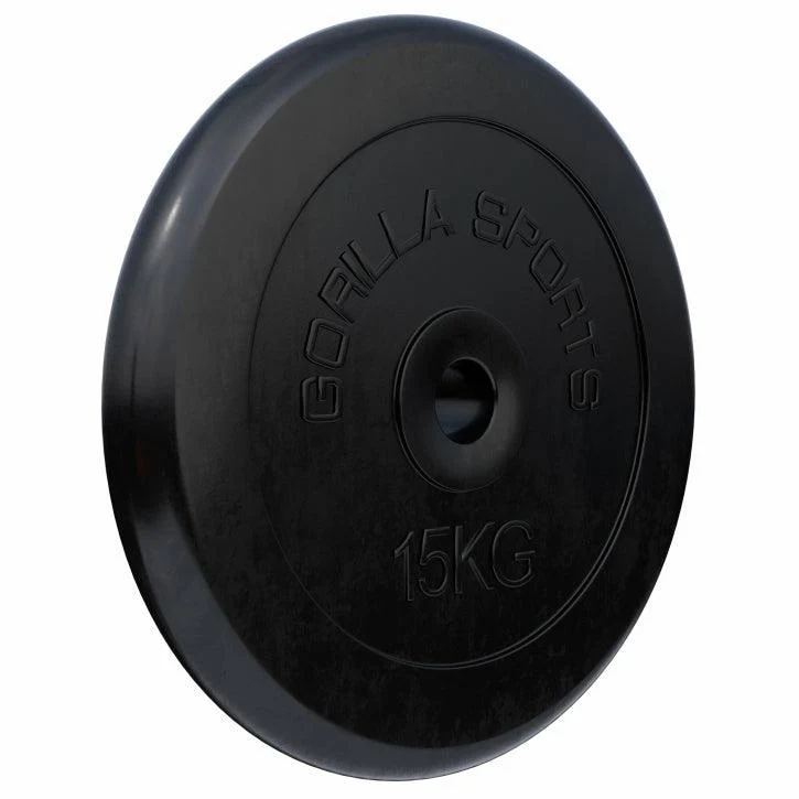 Hantelscheibenset Gummi 30/31 mm