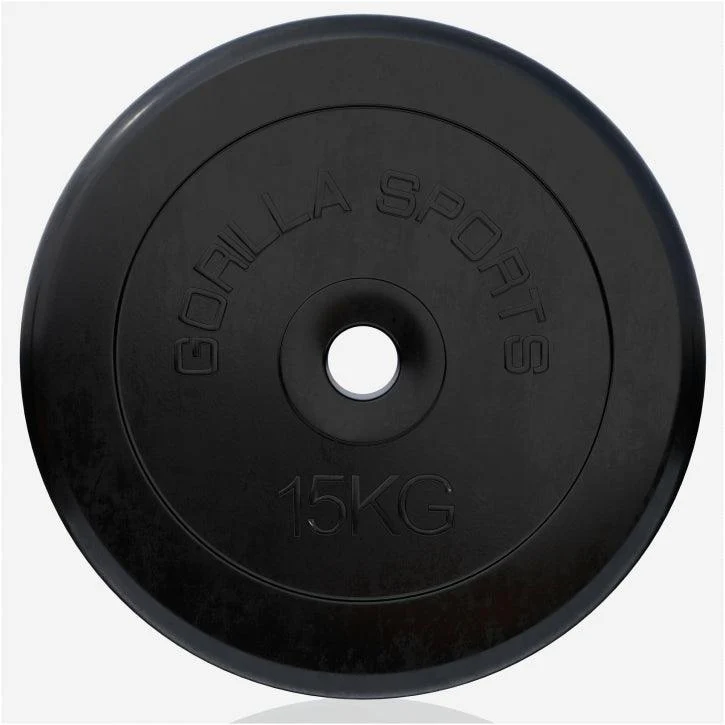 Hantelscheibenset Gummi 30/31 mm