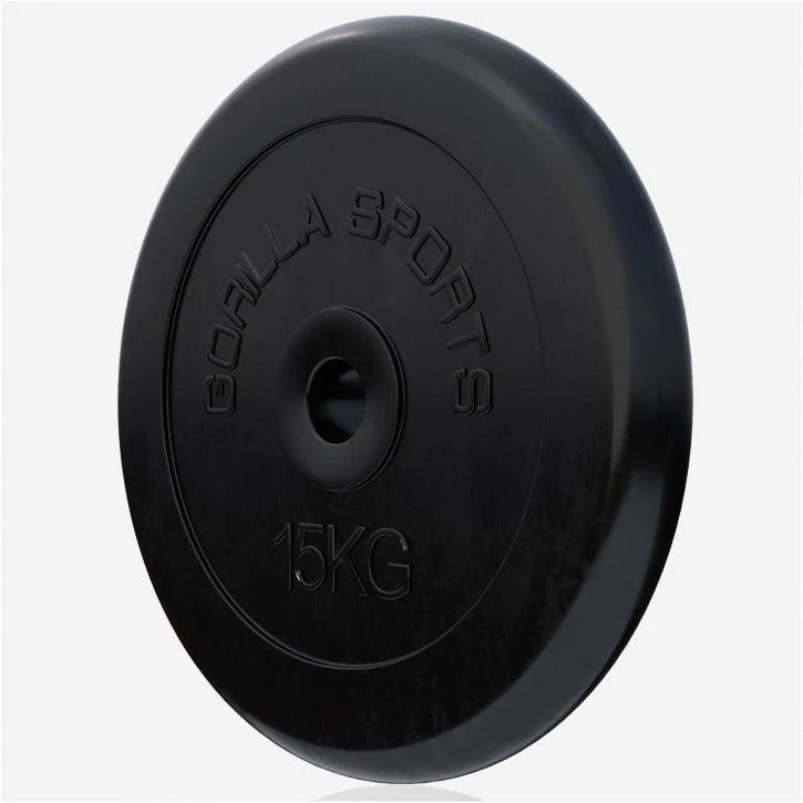 Hantelscheibenset Gummi 30/31 mm