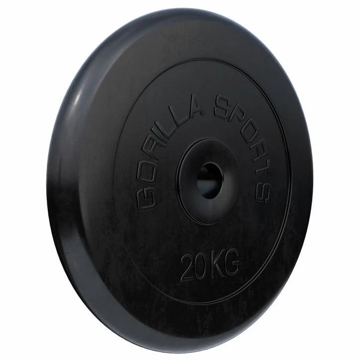 Hantelscheibenset Gummi 30/31 mm