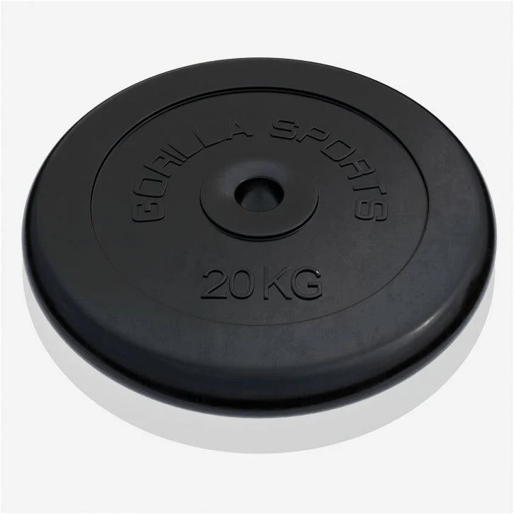 Hantelscheibenset Gummi 30/31 mm