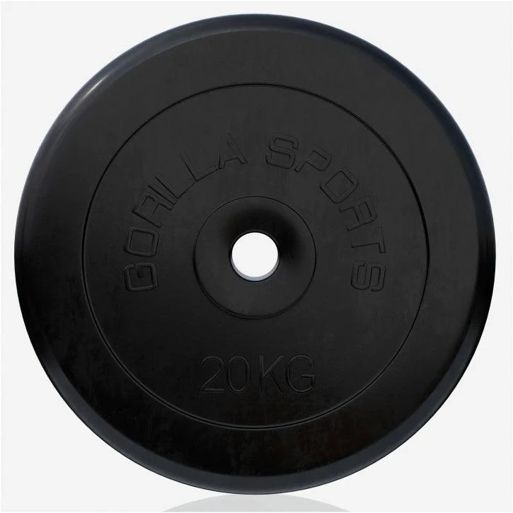 Hantelscheibenset Gummi 30/31 mm