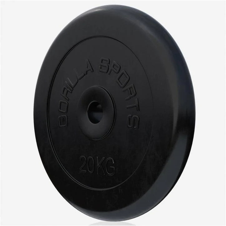 Hantelscheibenset Gummi 30/31 mm