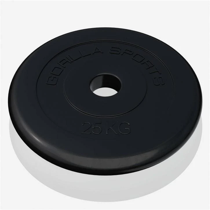 Hantelscheibenset Gummi 30/31 mm