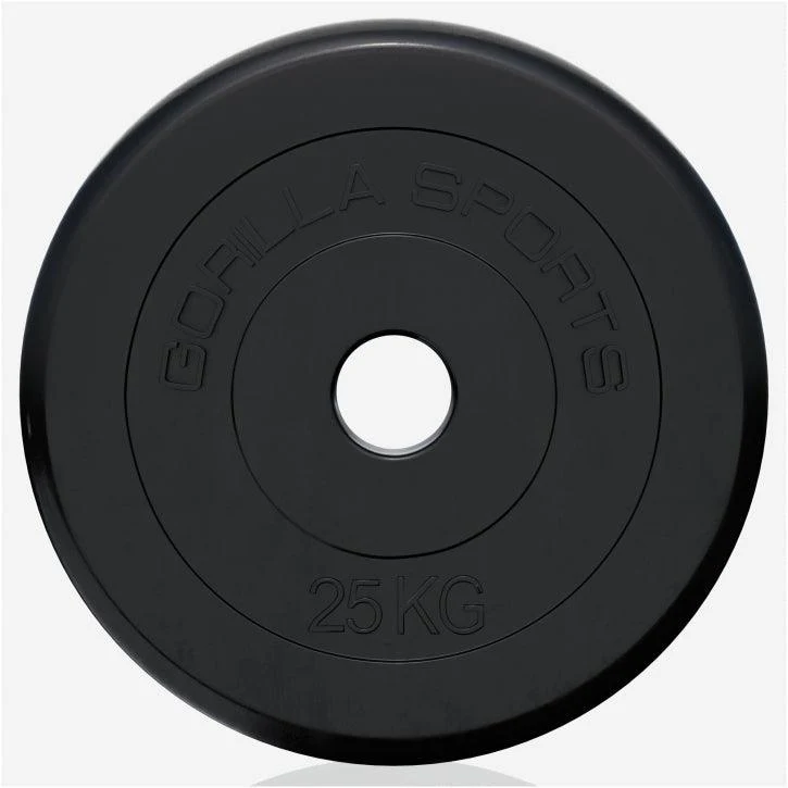 Hantelscheibenset Gummi 30/31 mm
