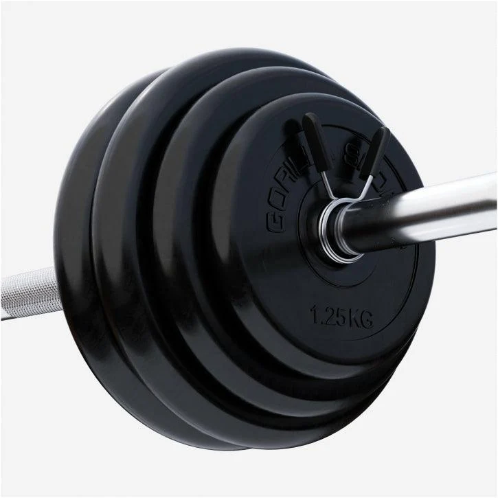 Hantelscheibenset Gummi 30/31 mm
