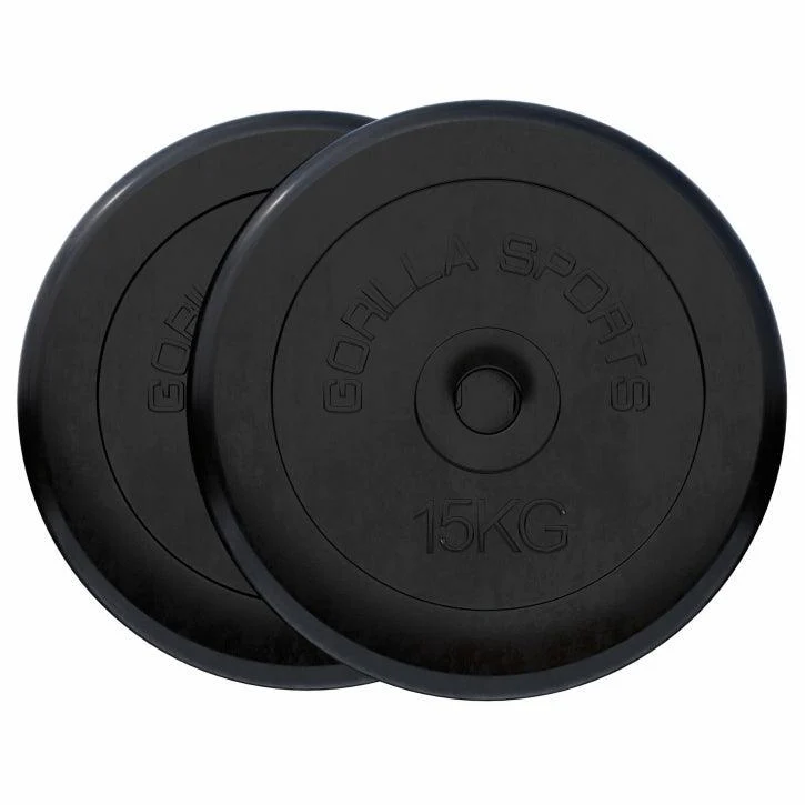 Hantelscheibenset Gummi 30/31 mm
