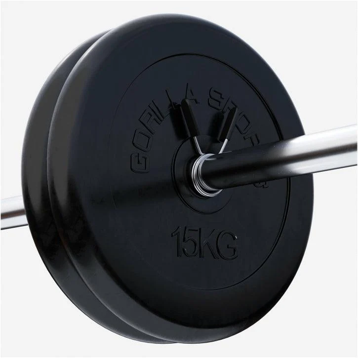 Hantelscheibenset Gummi 30/31 mm
