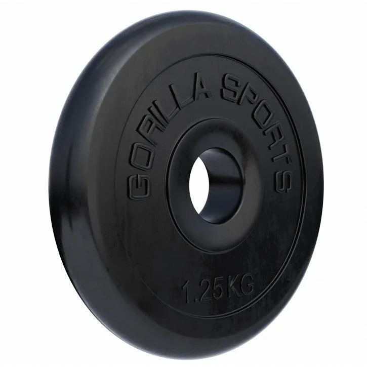 Hantelscheibenset Gummi 30/31 mm