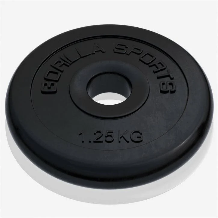 Hantelscheibenset Gummi 30/31 mm