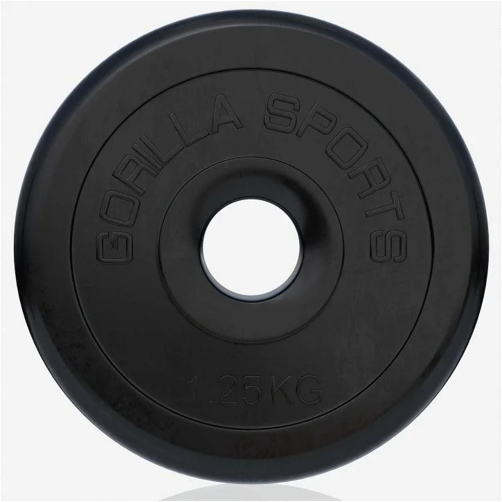 Hantelscheibenset Gummi 30/31 mm
