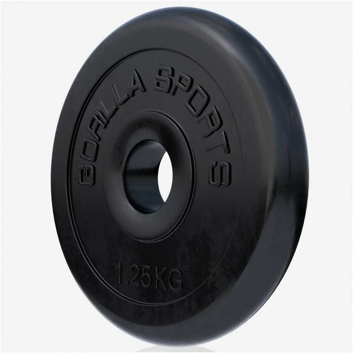 Hantelscheibenset Gummi 30/31 mm