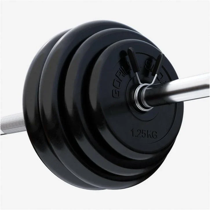 Hantelscheibenset Gummi 30/31 mm