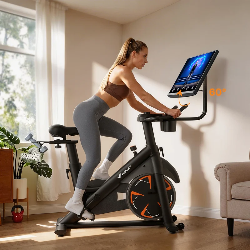 Merach S36B5 Heimtrainer Fahrrad mit HD-Bildschirm