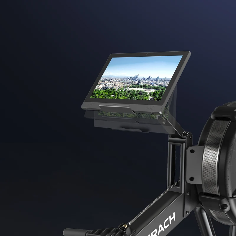 Merach NovaRow R50 Aura Luft-Rudergerät mit HD-Bildschirm