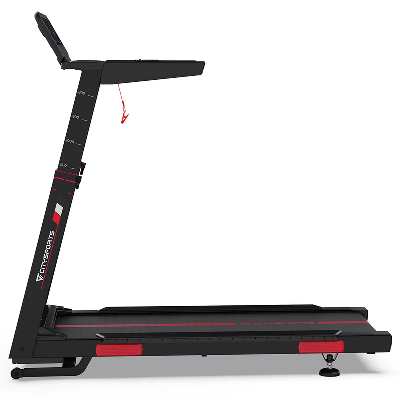 CITYSPORTS NB2-AI Laufband – 3.700 W, 1–16,5 km/h, 15 Steigungsstufen