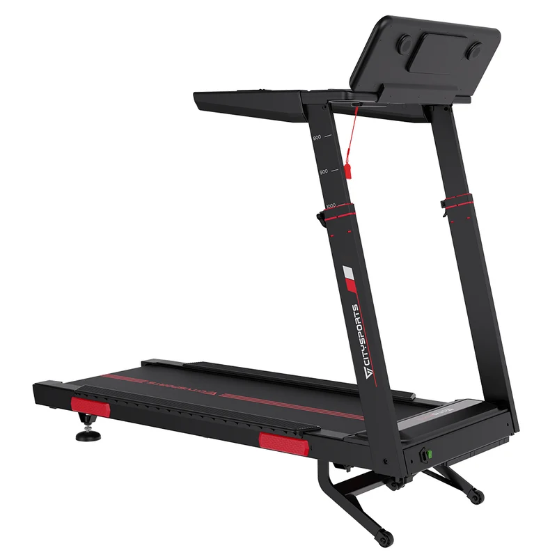 CITYSPORTS NB2 Laufband – 3.700 W, 1–16,5 km/h, 15 elektrische Steigungsstufen