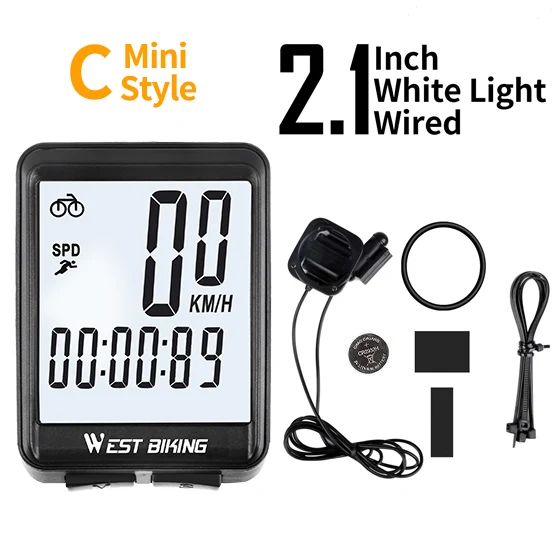 Rainproof Speedometer for Cycling