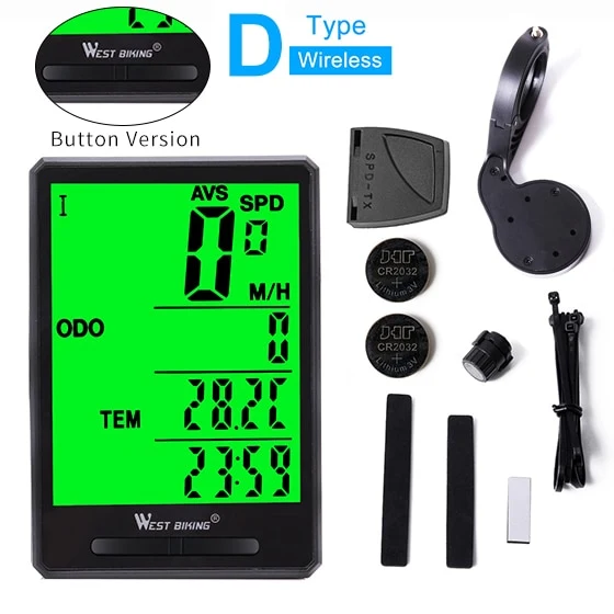 Rainproof Speedometer for Cycling
