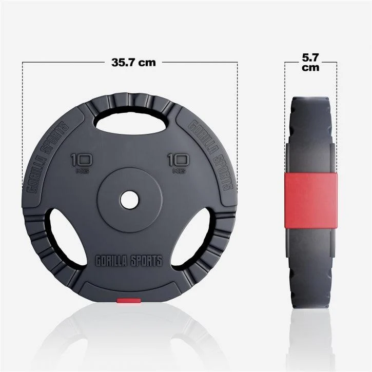 Gripper Kunststoff Hantelscheiben 1.25 - 15 KG