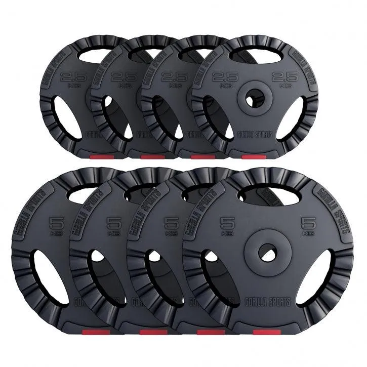 Gripper Kunststoff Hantelscheiben 1.25 - 15 KG