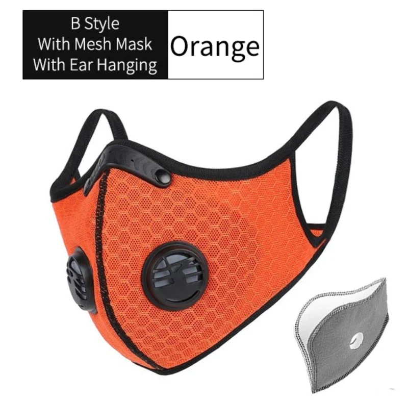 N95 Antiviral Sport Face Mask And Filter Only Option