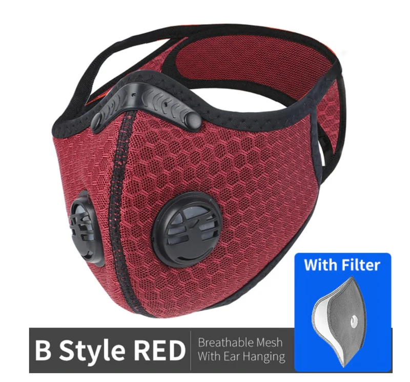 N95 Antiviral Sport Face Mask And Filter Only Option