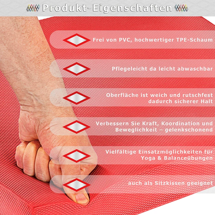 MOVIT® Balance Pad Sitzkissen in verschiedenen Farben