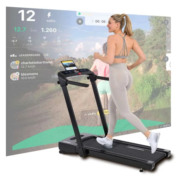 Laufband 2in1 schwarz