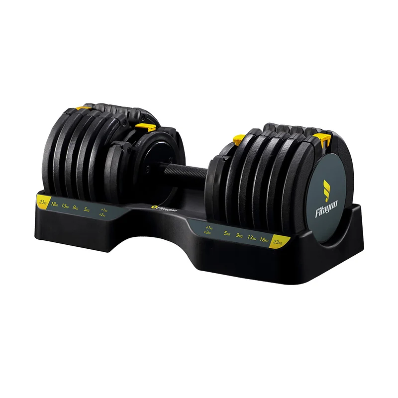 Fitagon Verstellbare Kurzhantel Flex (Schwarz)