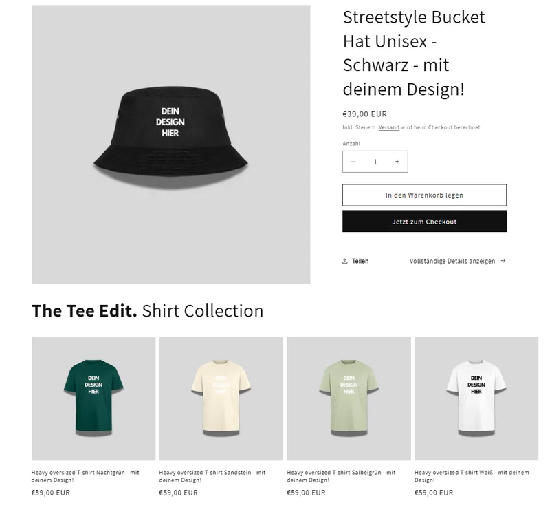 Der Streetwear Shop - Projekt #199