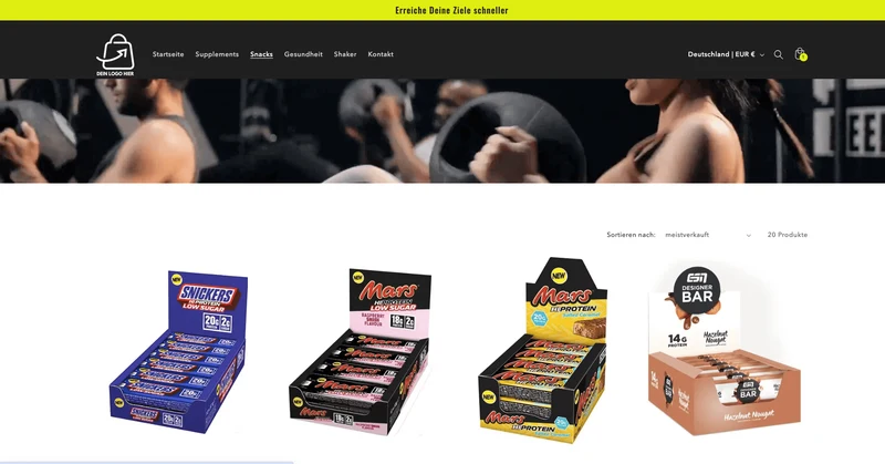 Der Fitness Shop - Projekt #181