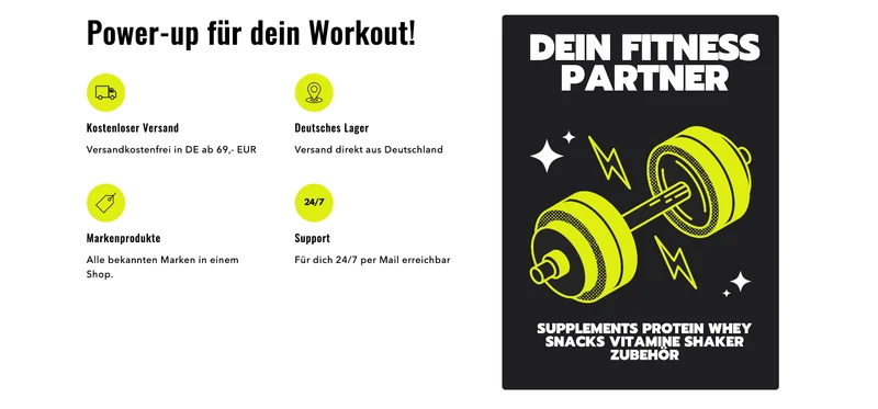 Der Fitness Shop - Projekt #181