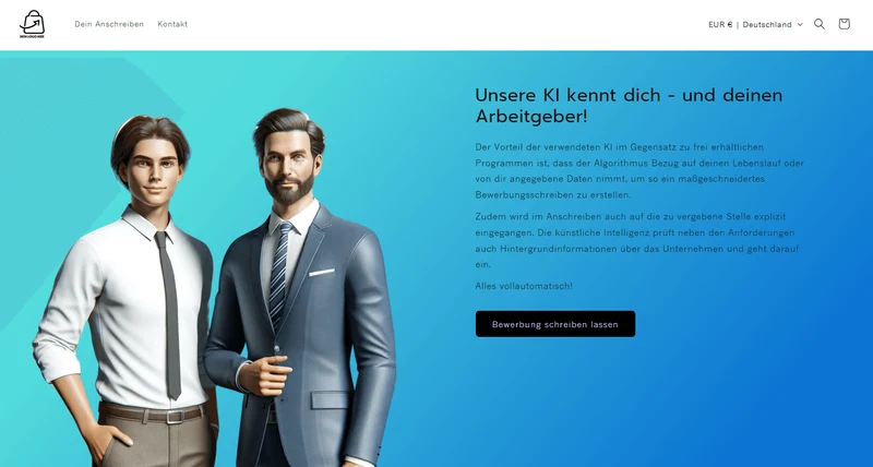 Der Bewerbungs - Shop - Projekt #93