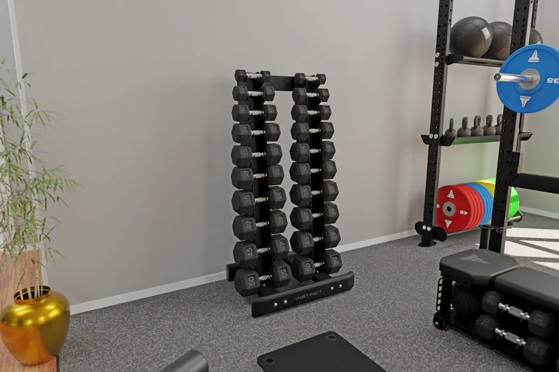 Vertical Dumbbell Rack