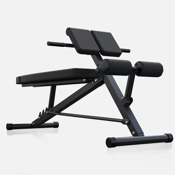 Hantelbank mit Hyperextension - Verstellbar