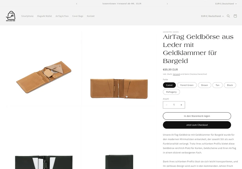 Der Leather Cover Shop - Projekt #168
