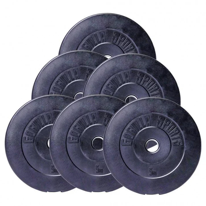 Langhantelset Kunststoff 38 kg