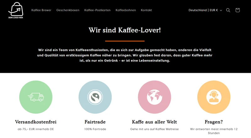Der Kaffee Barista Shop - Projekt #216