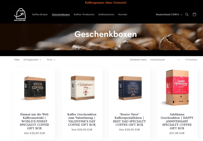 Der Kaffee Barista Shop - Projekt #216